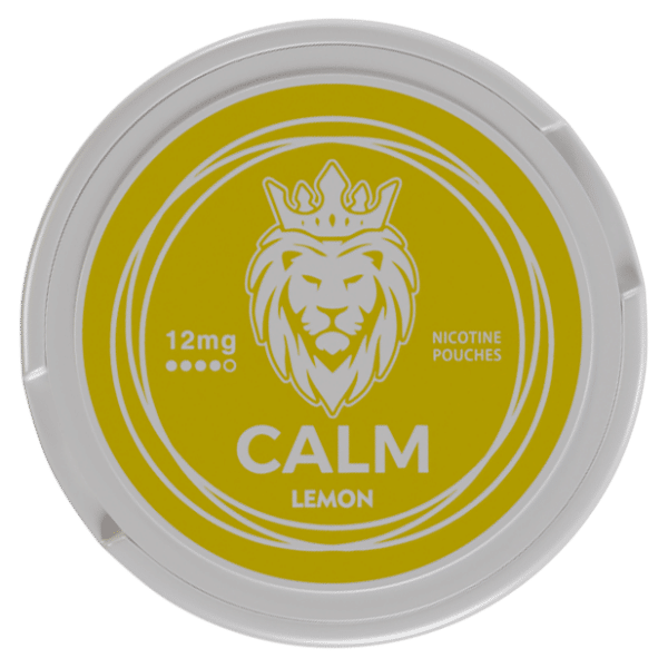 calm lemon top view