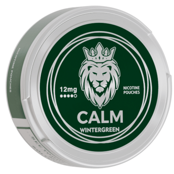 calm wintergreen side view